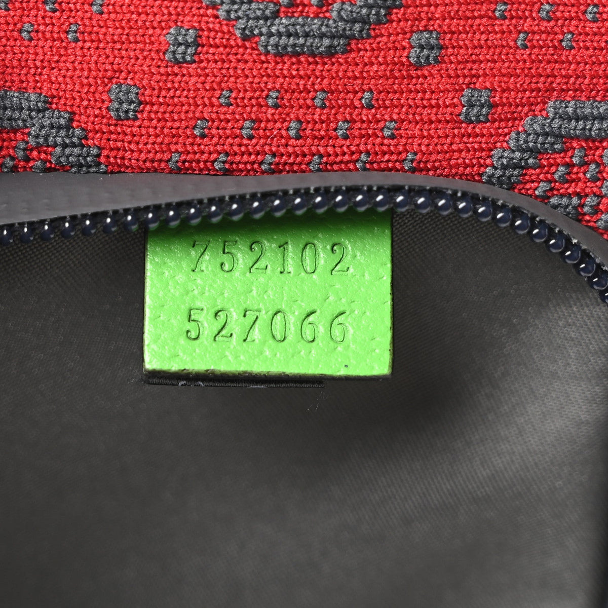 Jersey GG Monogram All Over Sporty Belt Bag Green Grey Multicolor