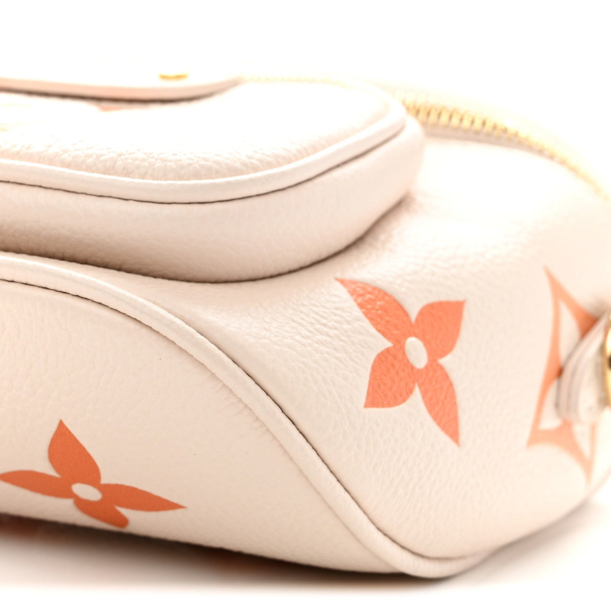 Empreinte Monogram Giant Mini By The Pool Bumbag  Cream Saffron