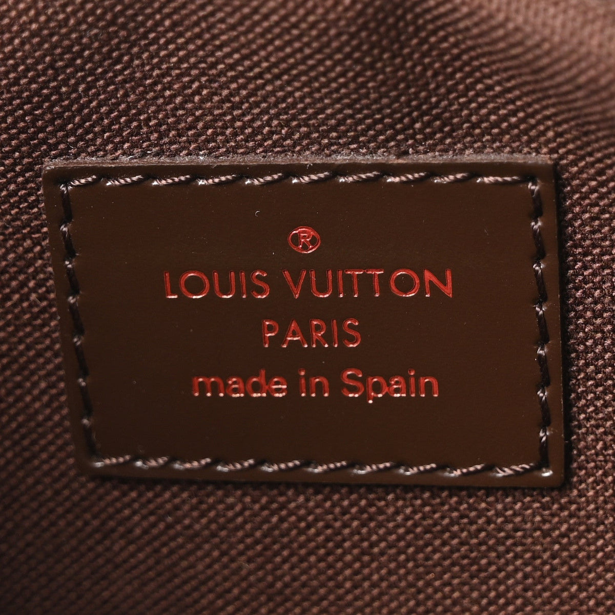 Damier Ebene Brooklyn Bum Bag