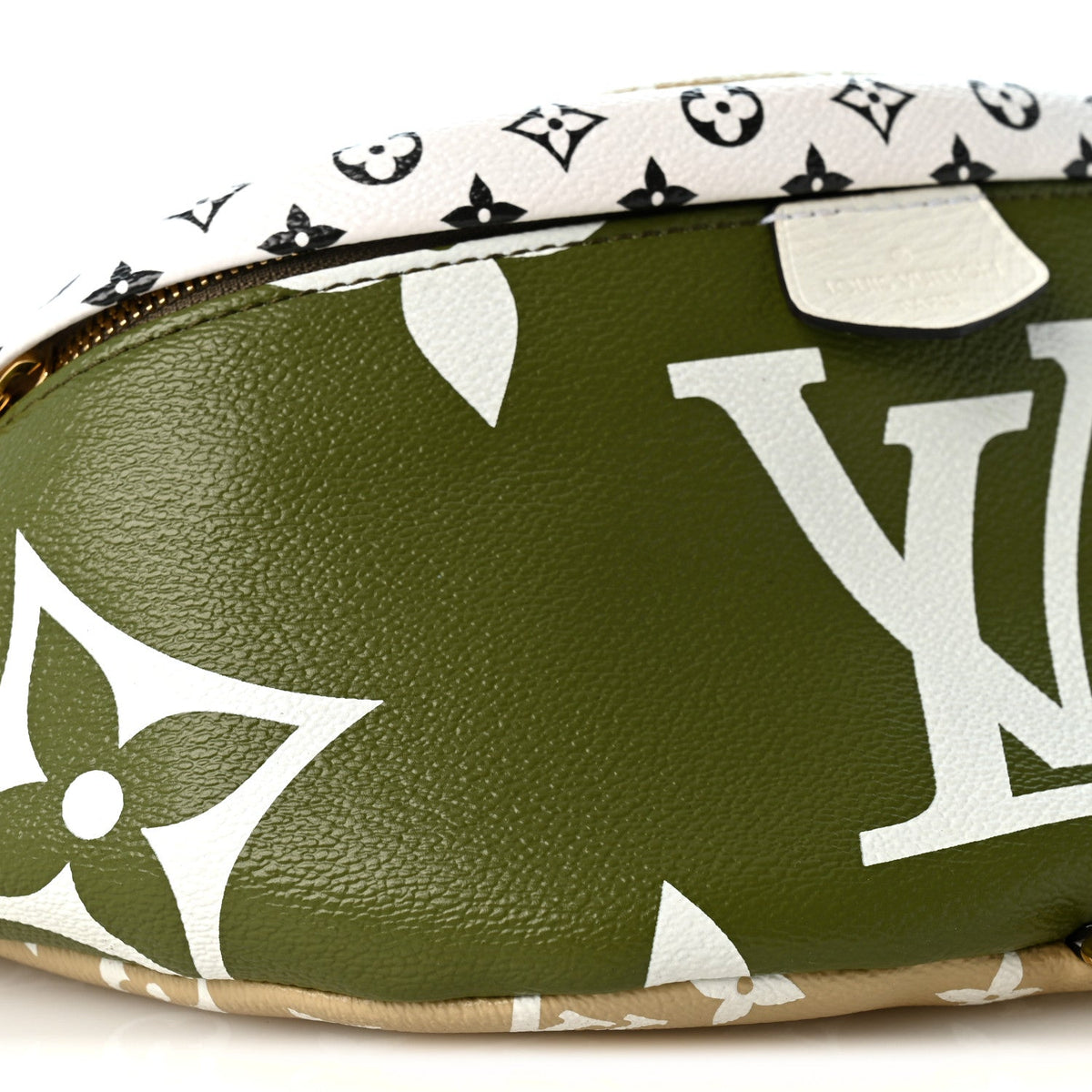Monogram Giant Bumbag Kaki Beige