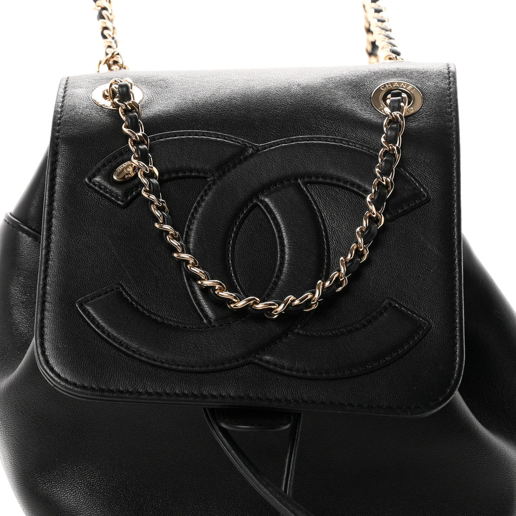 Lambskin CC Mania Backpack Black
