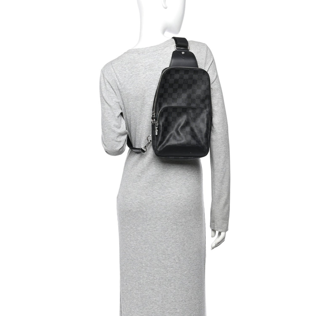 Damier Graphite Avenue Sling Backpack