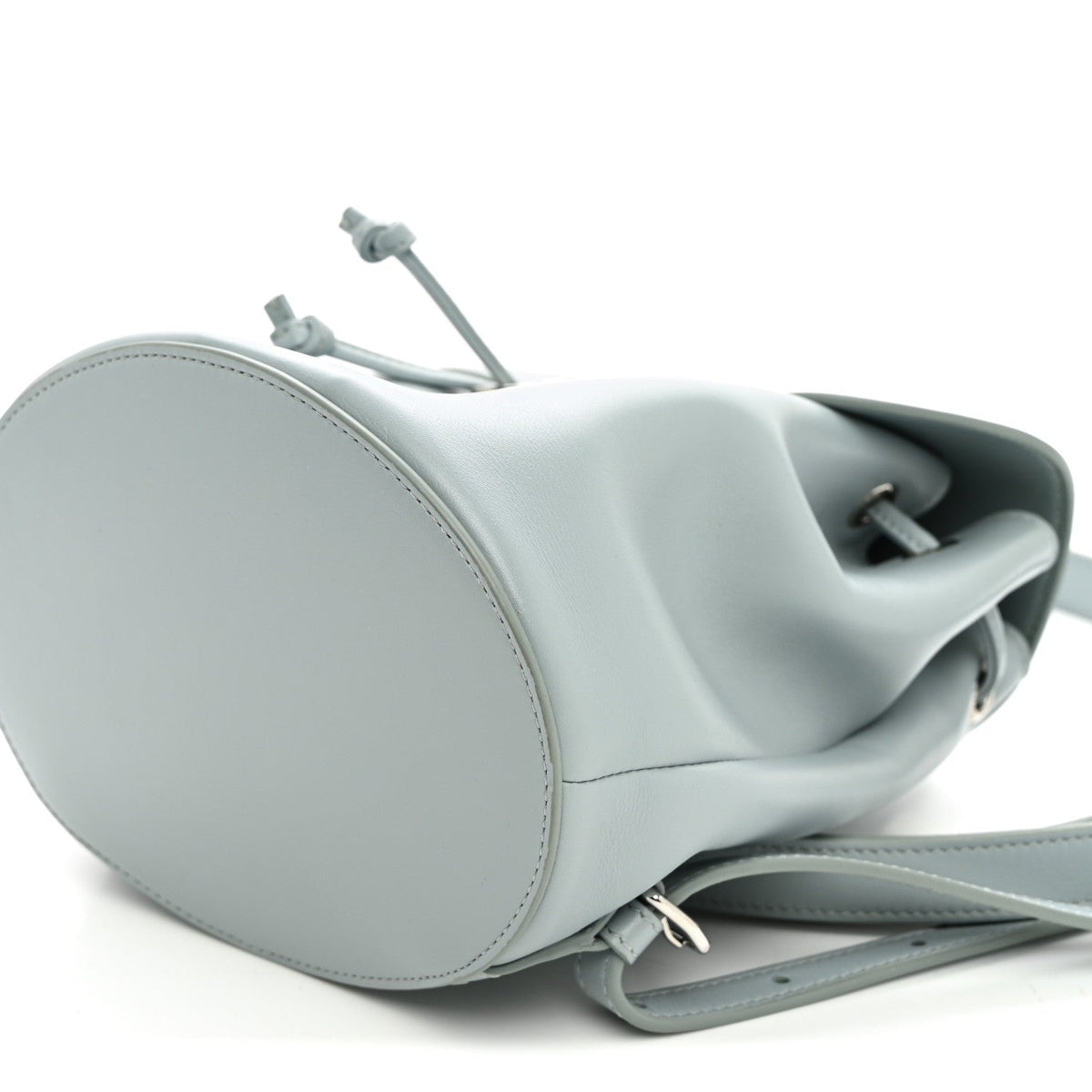 Triomphe Calfskin Bonnie Backpack Ice Blue