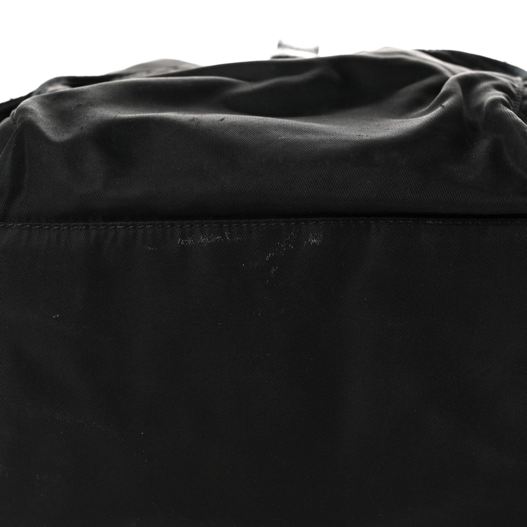 Tessuto Nylon Vela Cinch Backpack Black