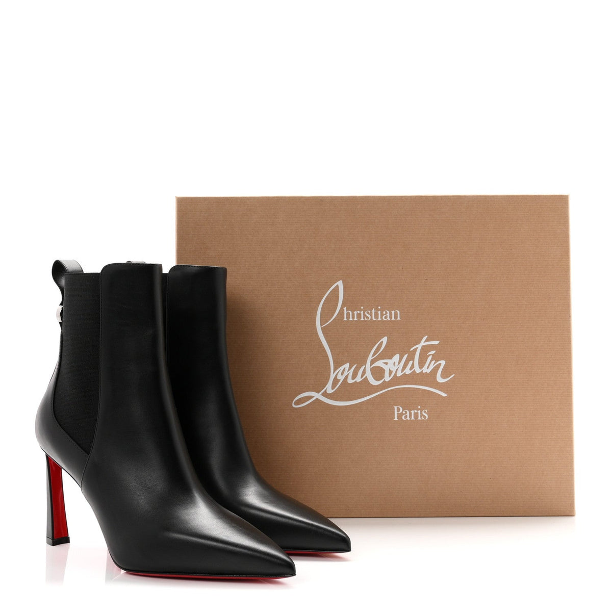 Calfskin Condodo 85 Ankle Boots 39 Black