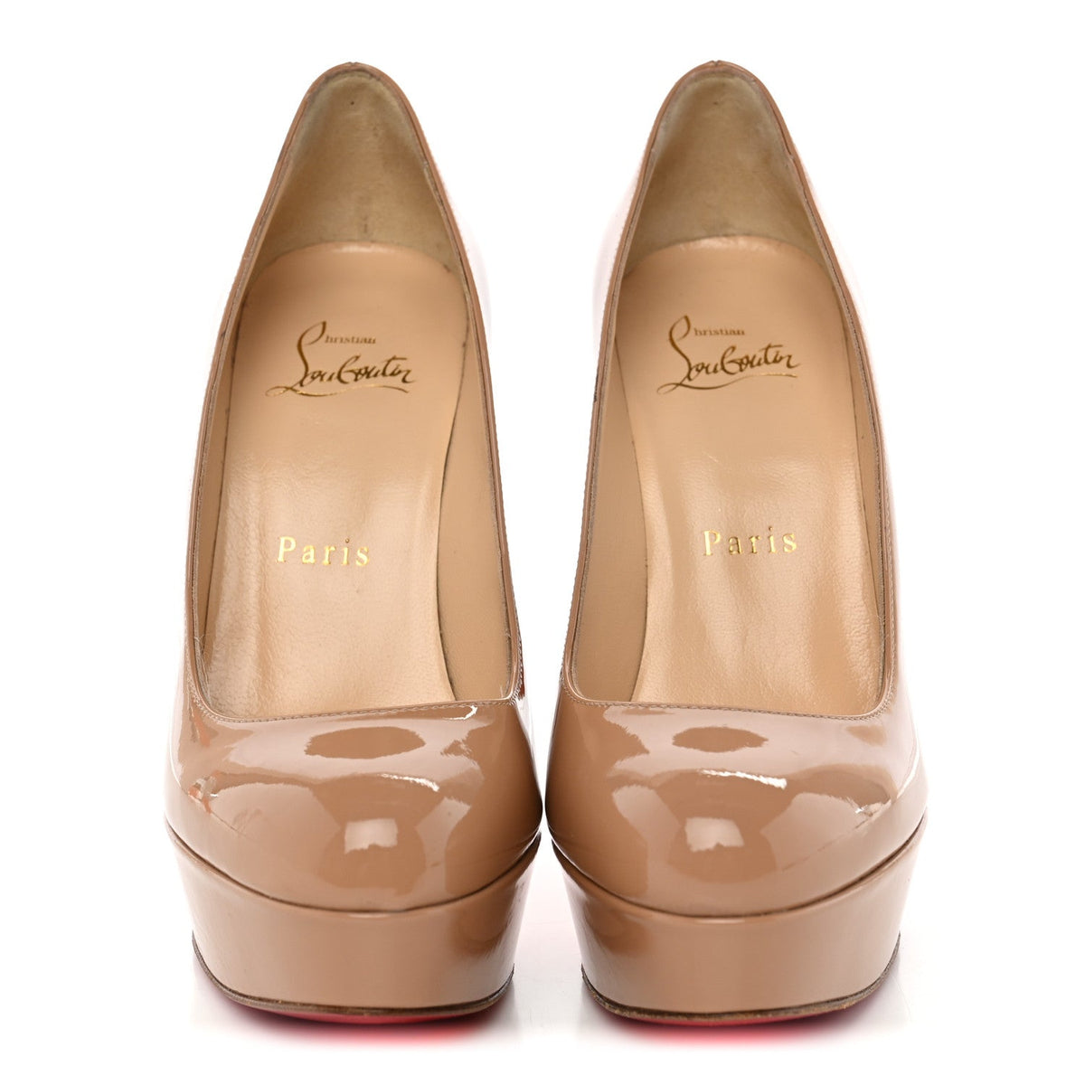 Patent Bianca 120 Pumps 35 Nude