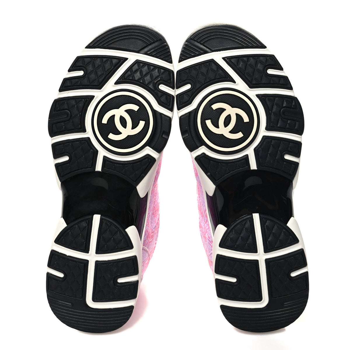 Tweed CC Sneakers 39 Pink