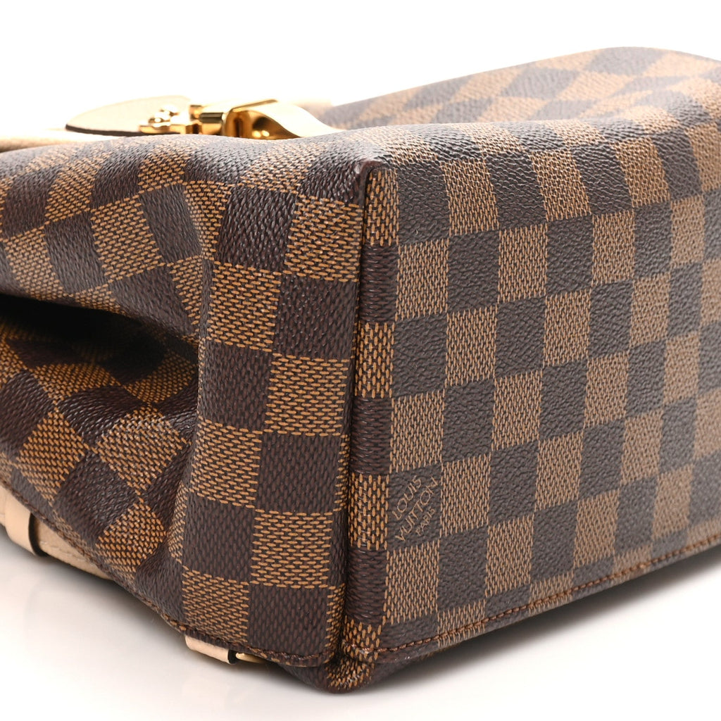 Damier Ebene Clapton Backpack Creme