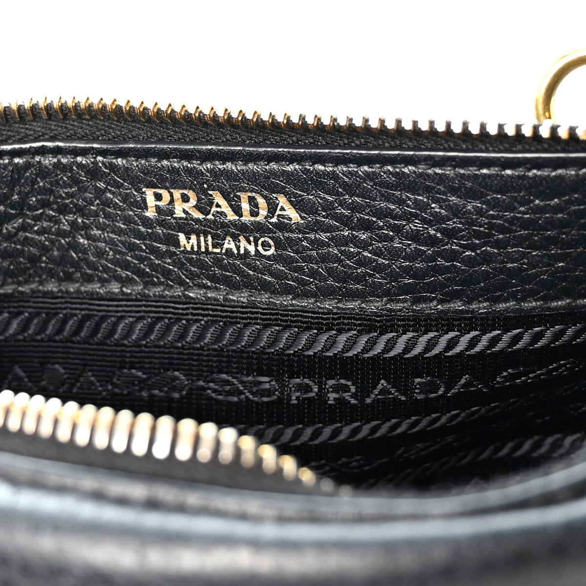 Vitello Daino Small Belt Bag Black