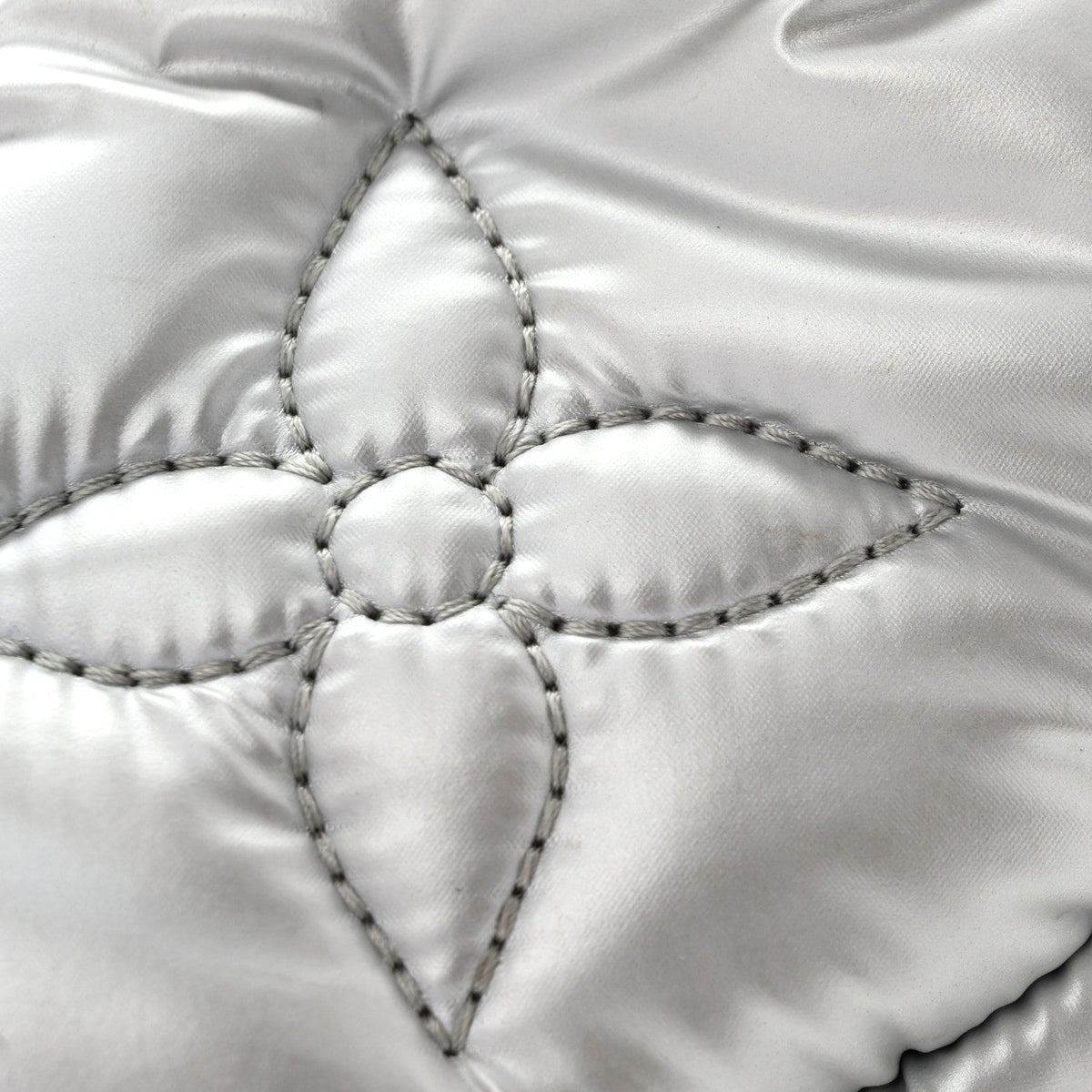 Econyl Monogram Pillow Bumbag Silver