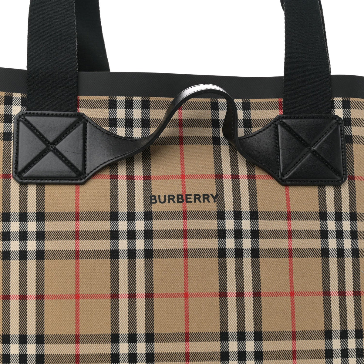 Vintage Check Large Austen Tote Archive Beige