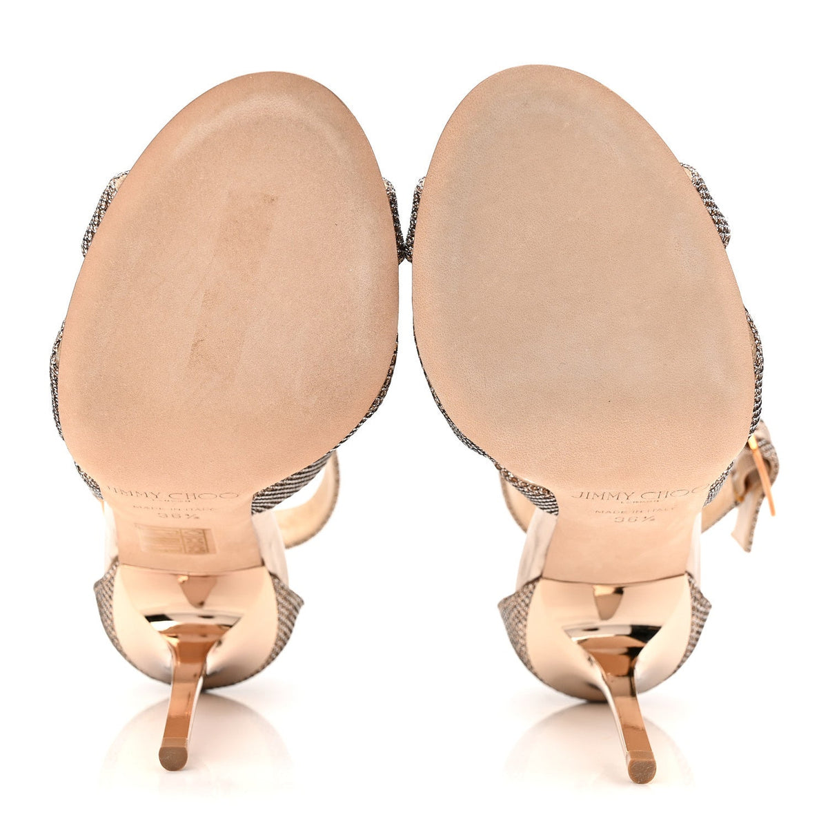Lame Glitter Lottie Sandal 36.5 Macaroon