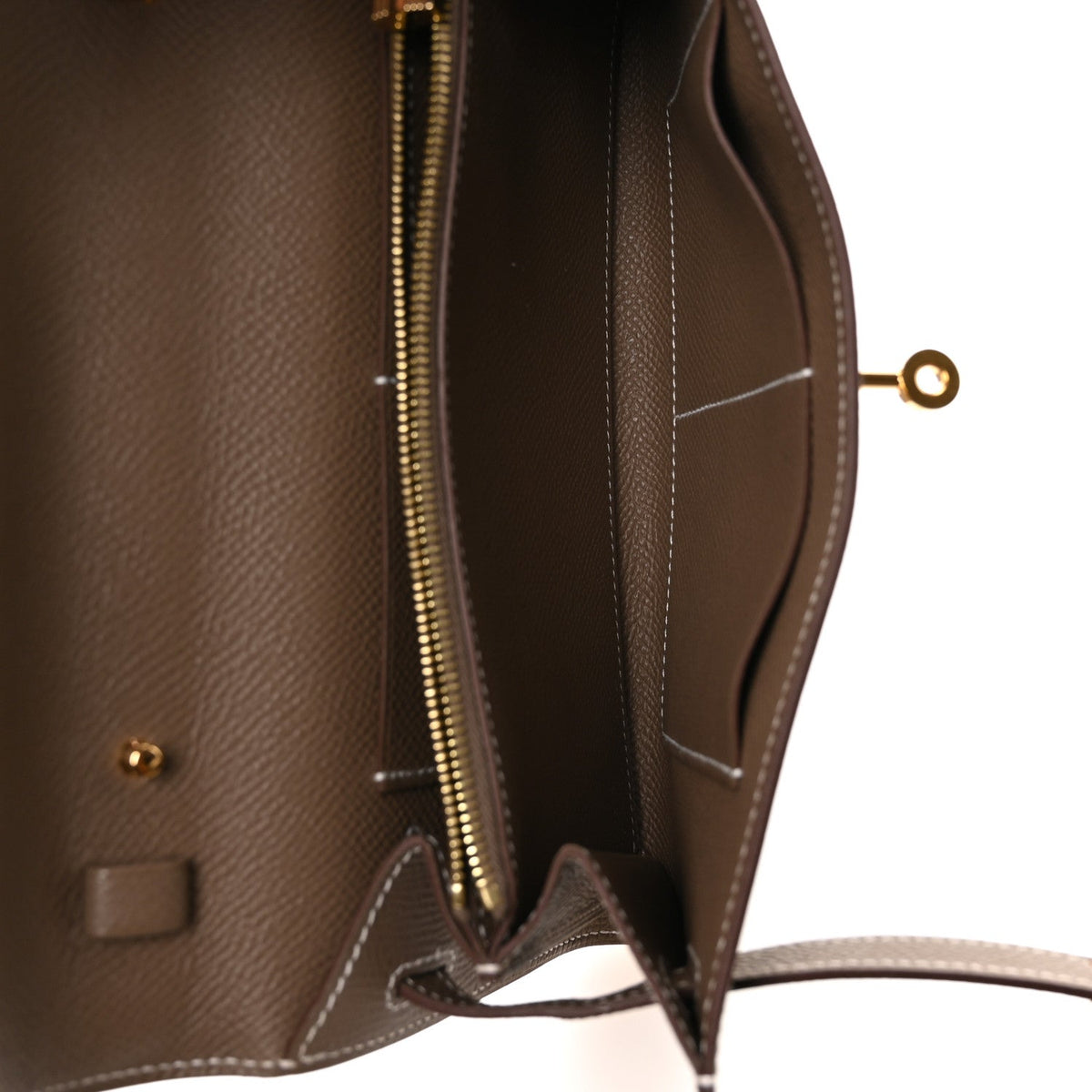 Epsom Kelly Wallet To Go Etoupe