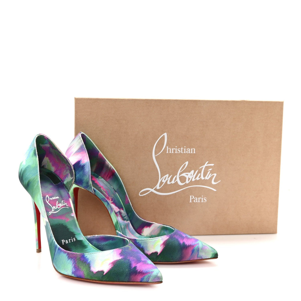 Satin Melancholia Iriza 100 Pumps 37.5 Multicolor