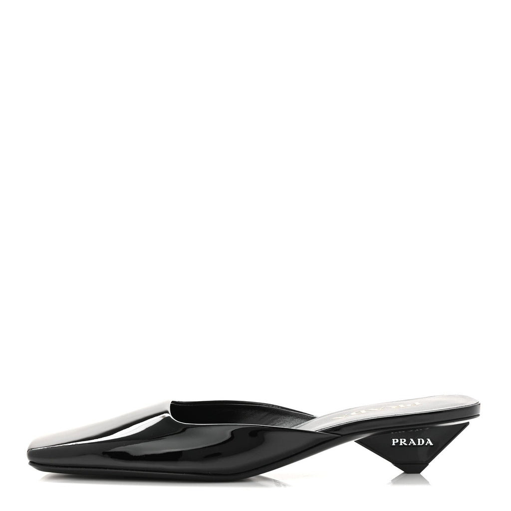 Patent Modellerie Mules 38 Black
