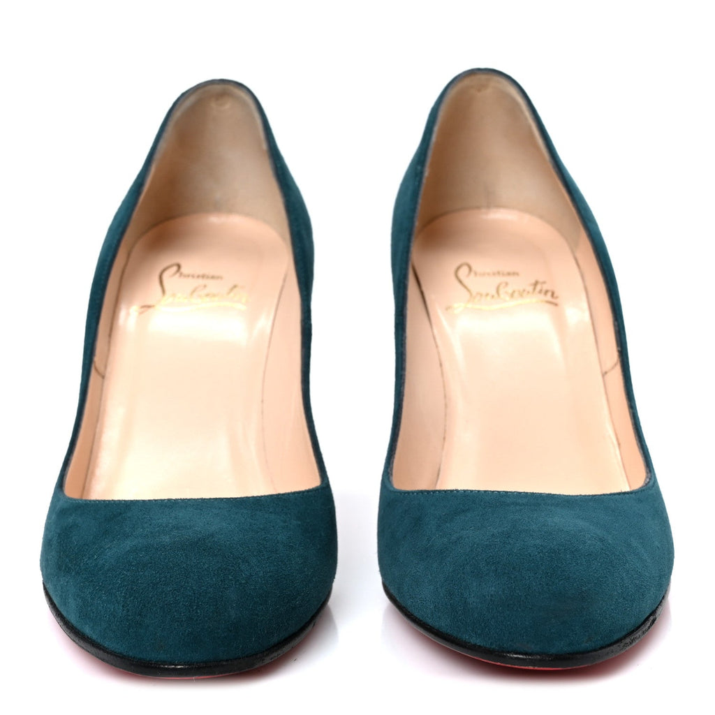 Suede Simple 85 Pumps 37 Green