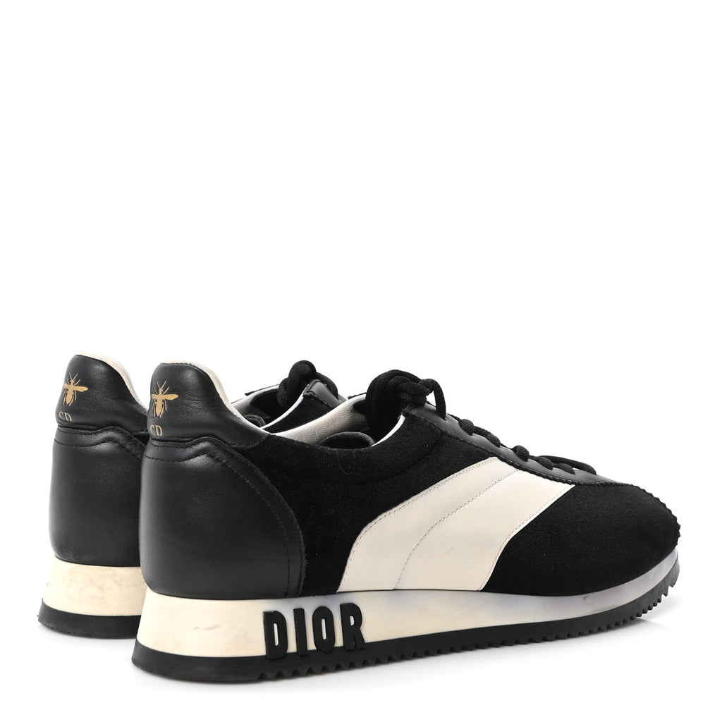 Velvet Mix Diorun Sneakers 38.5 Black Off White