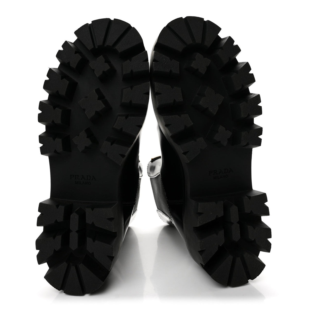 Brushed Calfskin Stride Triangle Booties 36.5 Black