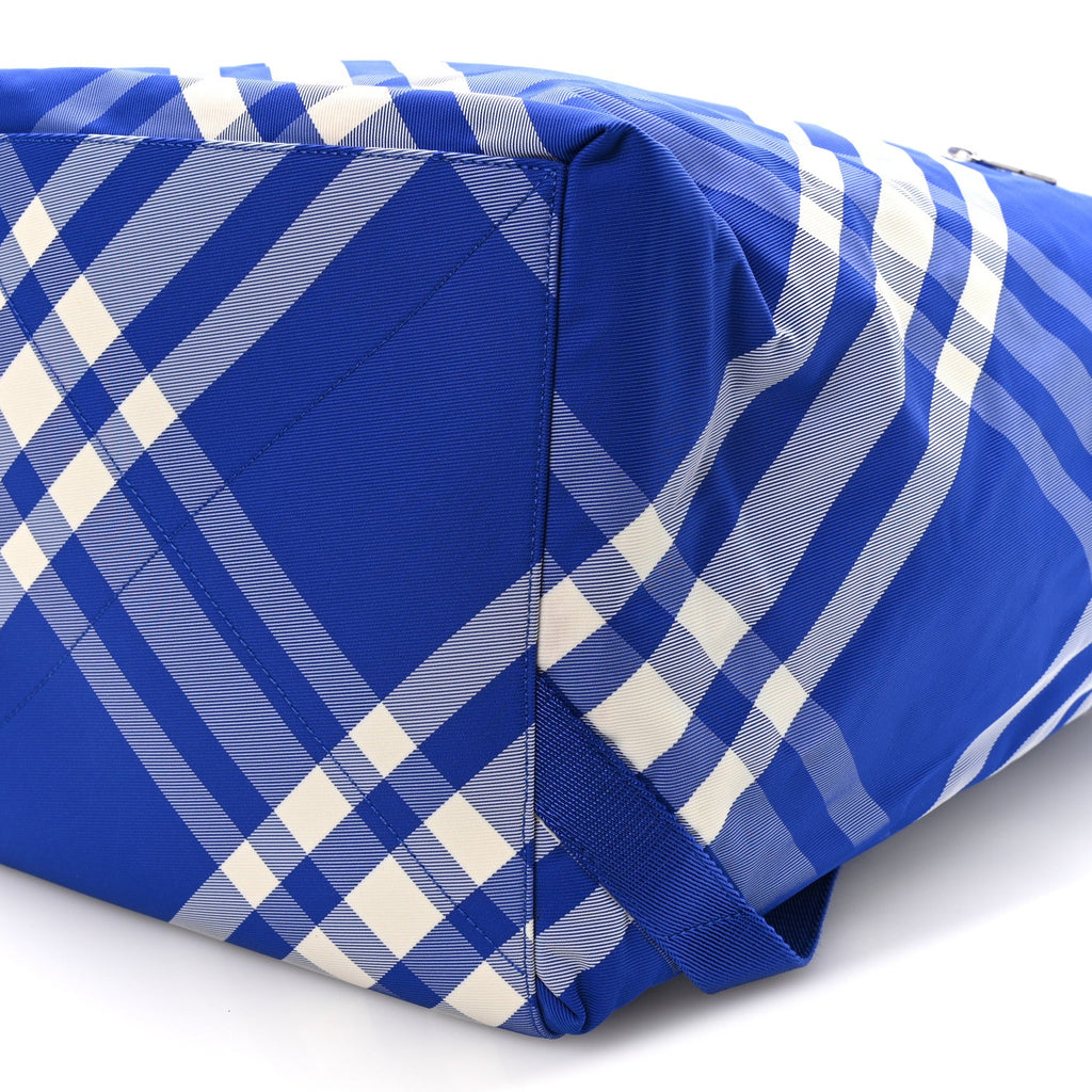 Nylon Nova Check Roll Backpack Knight