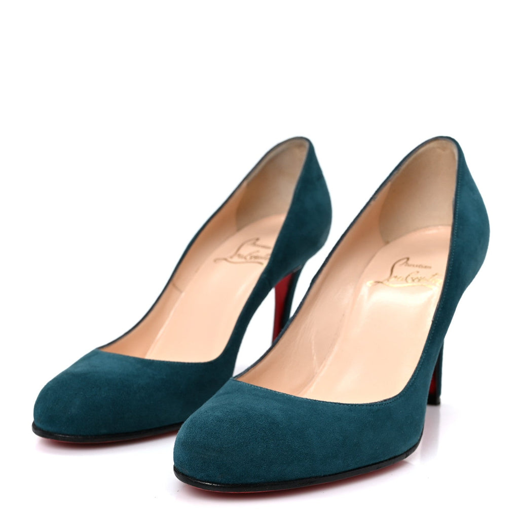 Suede Simple 85 Pumps 37 Green