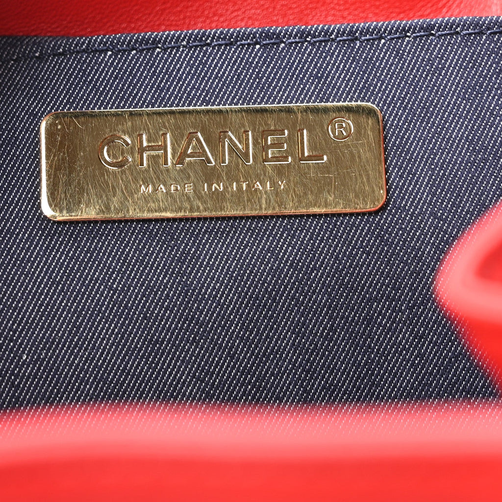 Lambskin CC Mania Backpack Red