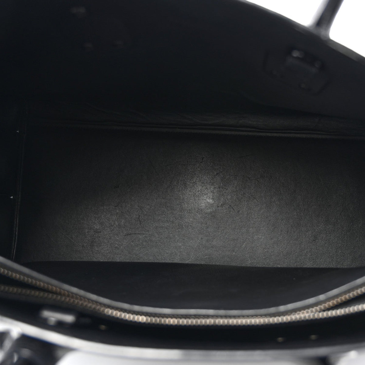 Grained Calfskin Large Sac De Jour Carryall Black