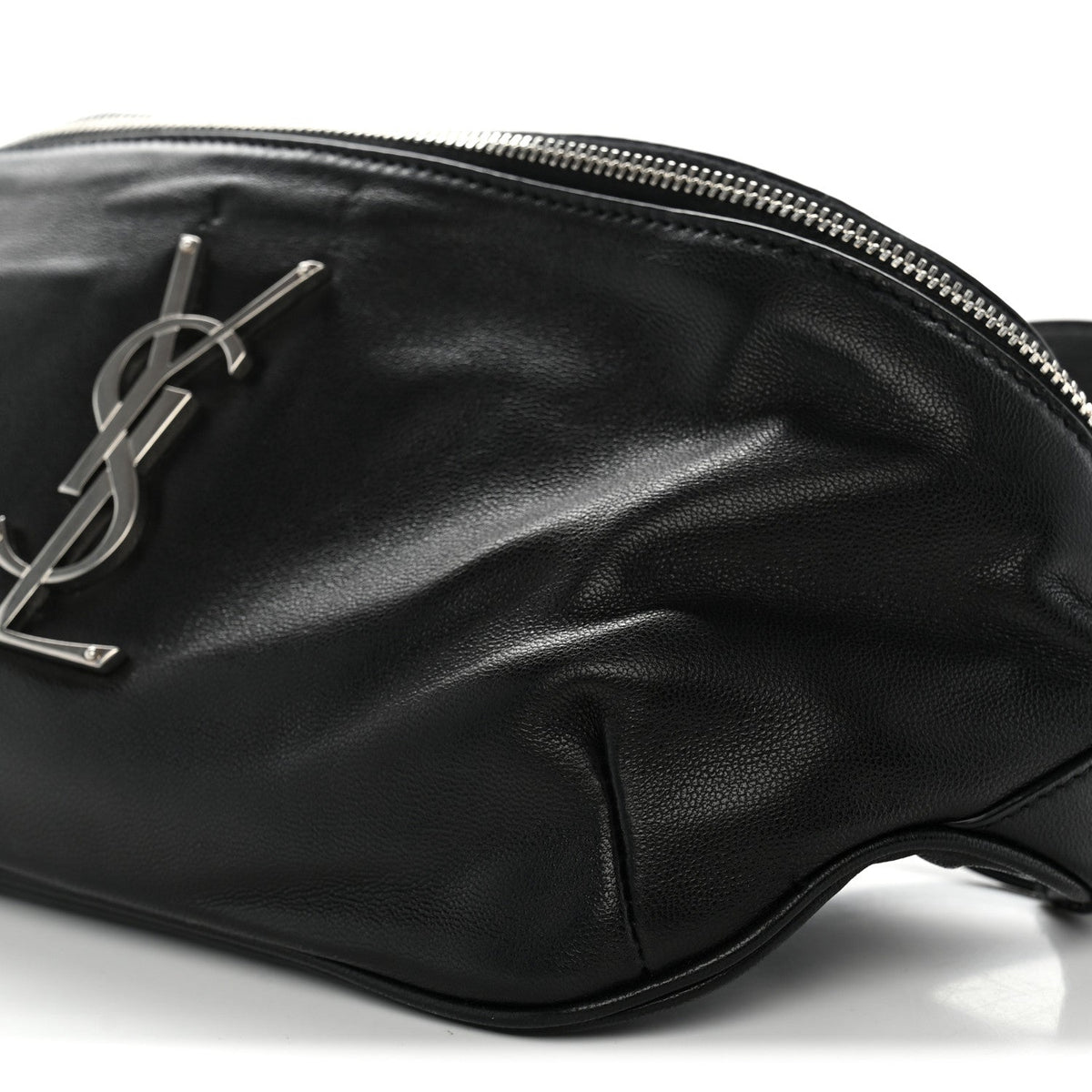 Lambskin Monogram Belt Bag Black