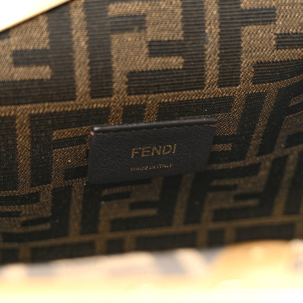 Shearling Small Fendi First Rosa Plaster