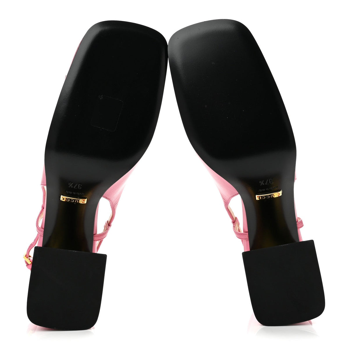 Malaga Kid Horsebit 75mm Slingback Pumps 37.5 Pink